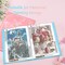 2 Pack A3 Diamond Painting Storage Book, 60 Pages Art Portfolio Diamond Art Storage Large Art Folder - Suitable for 12x16 inch Diamond Painting (Pink + Blue)